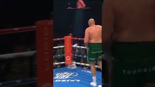 Francis Ngannou DROPS Tyson Fury 😱🥊 boxing [upl. by Eiramnna]