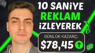 YENİ SİTE 10 SANİYELİK REKLAM İZLE GÜNDE 40 PARA KAZAN 💰  Reklam İzleyerek Para Kazanmak [upl. by Ddahc804]