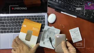 WD My Passport SSD Gold Unboxing [upl. by Alphonse]