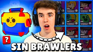 ¿QUE PASA SI ABRO UNA MEGACAJA en UNA CUENTA SIN BRAWLERS de BRAWL STARS [upl. by Notniv711]