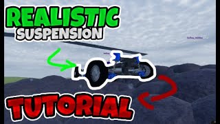 Double Wishbone suspension with steering  Mechanica Tutorial  Roblox  MOC [upl. by Clarisa987]