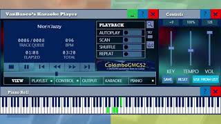 vanBascos MIDI Player  Sample Playlist 6 of 8 NicenJazzy [upl. by Marshal]