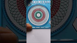 Red and Tosca ⭕🟢  spirograph designs shorts ytshorts drawing viralvideo [upl. by Misha435]