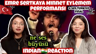 Indian🇮🇳ReactionEmre Sertkayas Gratitude Action Performance OSesTürkiye FinalWhat a enhancement 😱 [upl. by Solis]