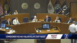 Commissioners pass half a billion dollar county budget [upl. by Leahciam]