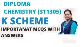 Important MCQS Basic Chemistry 311305  kscheme diploma [upl. by Leon]