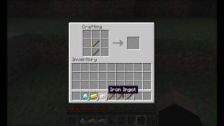 Minecraft  Spitzhacke bauen  Pickaxe crafting GER [upl. by Aicilak]