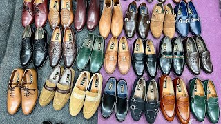 Pure Leather Handmade Shoes Market In Rawalpindi  Branded Handmade Leather Shoes [upl. by Thaxter]