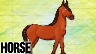 How To Pronounce HORSE  Horse  HD  Lehren Kids [upl. by Arul312]