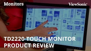 ViewSonic TD2220 Touch Monitor Product Review [upl. by Mignonne173]