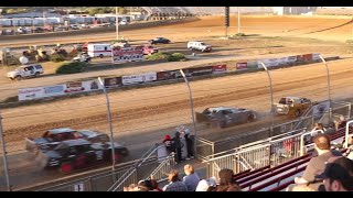 Lawrenceburg Speedway Night of Champions Pure Stock Heat Races 1 amp 2 9724 [upl. by Asirac]