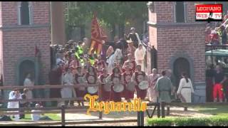 Palio di Legnano 2010  La sfilata gli onori al Carroccio [upl. by Annoit]