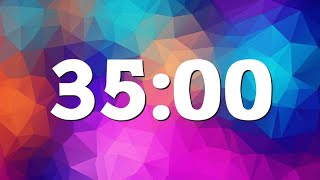 35 Minute Timer  35 Minute Countdown ⏰ [upl. by Haile]