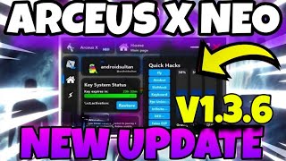 Roblox Arceus X Neo 136 🔥Arceus X Neo New Update  Delta Executor amp Fluxus  Arceus X Atualizado [upl. by Sukcirdor]