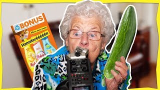 Oma Miep 84 gaat LOS met ASMR 😂 [upl. by Laitselec]