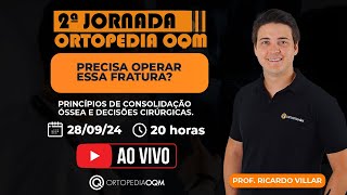 II JORNADA ORTOPEDIA OQM Prática para profissionais e estudantes [upl. by Naleag705]