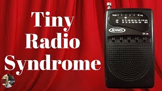 Jensen MR80 AM FM Portable Pocket Radio Review [upl. by Mischa]