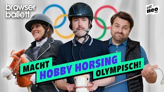 Macht Hobby Horsing olympisch  Browser Ballett [upl. by Clinton]