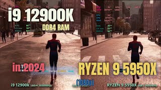 i9 12900k vs ryzen 9 5950x in 2024 [upl. by Irod]