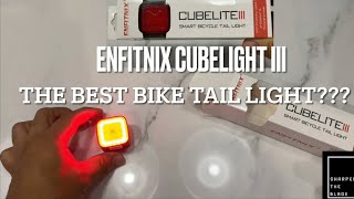 Enfitnix Cubelite III 3  Bike Tail Light Unboxing Demo Features [upl. by Lanita]