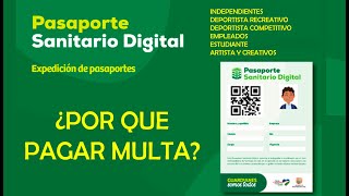 como sacar pasaporte sanitario digital FÁCILCali [upl. by Bekelja]