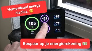 Krijg inzicht in je energieverbruik met een HomeWizard energy display [upl. by Nnylarac]