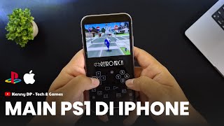 COBAIN EMULATOR PS1 DI IPHONE   RetroArch Tutorial iOS amp PEPSIMAN GAMEPLAY [upl. by Yedrahs541]