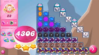 Candy Crush Saga Level 4306 NO BOOSTERS  3 Stars 🌟🌟🌟 [upl. by Aiouqahs]