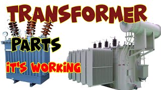 Transformer parts and its working Electrical transformer parts and functions [upl. by Katinka]