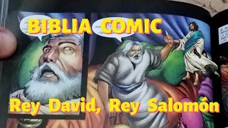 Biblia Comic 1 Reyes 1 2 Samuel 23 Salmos 27 46 84 Rey David Rey Salomón Completo [upl. by Essilem328]