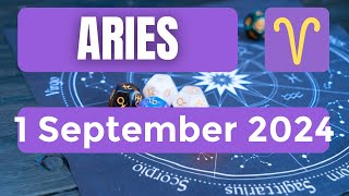 Aries horoscope  Aries Horoscope for Today 1 September 2024 [upl. by Norehs]