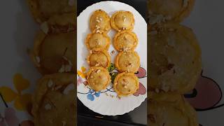 Chandrakala sweet Easy Recipe at Home Ruchi kumari Food You tube shorts😋😋🍫🍫 [upl. by Frick707]