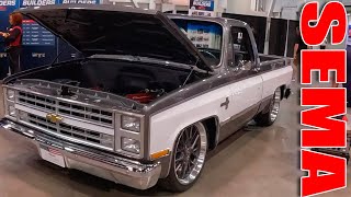 SEMA Trucks  SEMA Show Highlights 2 [upl. by Kroo]