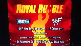 WWF Royal Rumble 2002 Promo Main Event Foxtel [upl. by Correy]