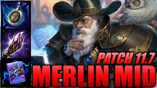 The Ultimate Proc God Merlin Mid  SMITE 117 Gameplay [upl. by Enomis820]