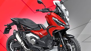 2024 Honda XADV 750 Adventure Scooter  Grand prix Red Edition [upl. by Aicnorev]