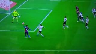 FA cup final 2016 Puncheon goal Crystal Palace vs Manchester United [upl. by Erialcyram632]