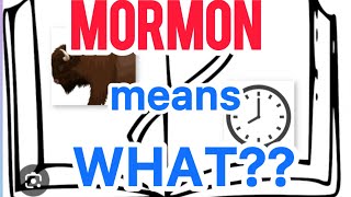 The Surprising Meaning of Mormon and the Connection to the Heartland Geographic Model [upl. by Peta595]