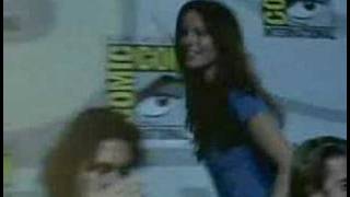 Kate Beckinsale hugs tearful fan at ComicCon 2005 [upl. by Liagibba]