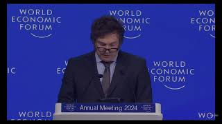 Javier Milei  World Economic Forum [upl. by Sum]