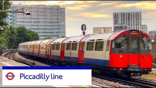 ⁴ᴷ⁶⁰ Exploring Londons Piccadilly Line [upl. by Elaine]