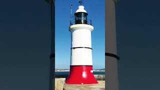 New haven beach and light house newhaven lighthouse uk [upl. by Denae]