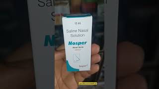 Saline nasal spray  Sodium chloride nasal drops sodiumchloride nasalspray babycold [upl. by Philine397]