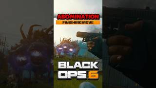 The Abomination Finishing Move in BLACK OPS 6 ZOMBIES [upl. by Fiorenze]