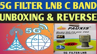 5G Filter LNB C band Unboxing [upl. by Jaymie]