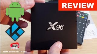 X96 Amlogic S905X Smart Android TV Box 4K KODI Media Player Review [upl. by Egon97]