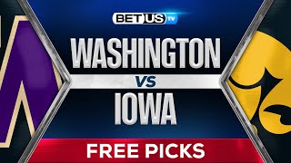 Washington vs Iowa  College Football Week 7 Predictions Picks and Best Bets [upl. by Noedig]