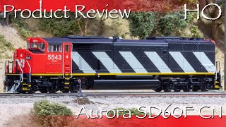 Innovative Detailed and Dangerous  Unboxing and Product Review of Auroras HO Scale CN SD60F [upl. by Atnim]