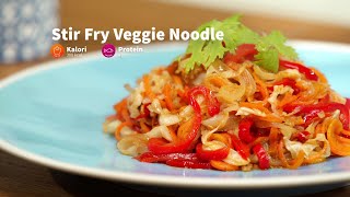 Sulap Sisa Sayur Jadi Menu Lezat dan Sehat Stir Fry Veggie Noodle DiolahMaksimal [upl. by Florrie825]