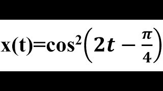 Periodic and Aperiodic Signals  Example 16 [upl. by Jefferey]